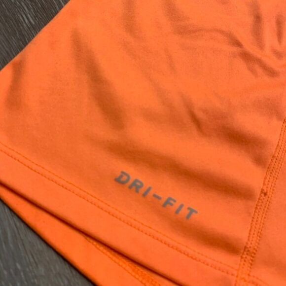 Nike Dri-Fit Neon Orange Workout Athletic Shirt Men XXL Running Bin O-3 - Picture 3 of 5